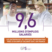 🤔 Que représentent les Services dans l’emploi salarié en France ?